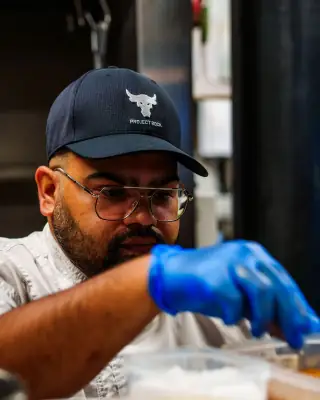 Atrio chef at work